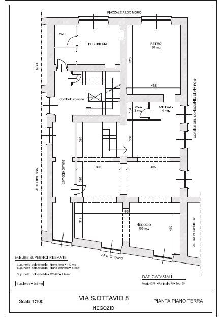 Negozio - Planimetry 1