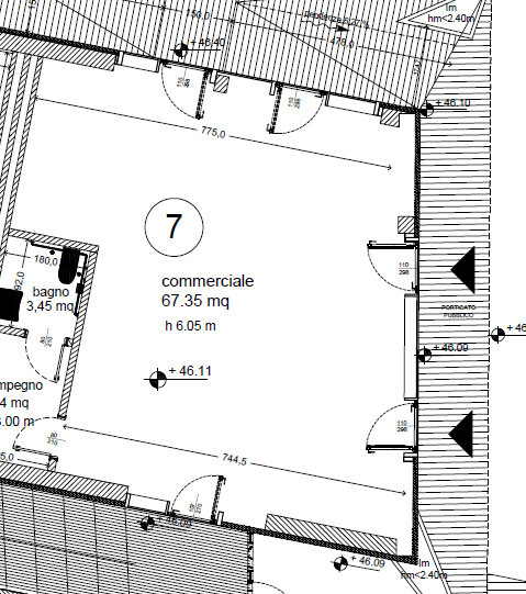 Negozio - Planimetry 1