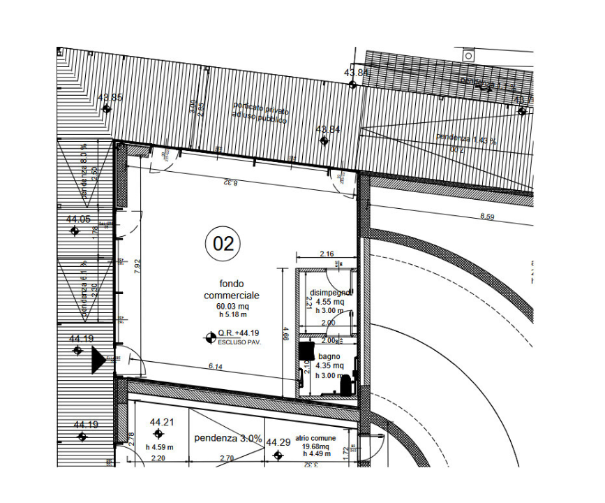 Negozio - Planimetry 1