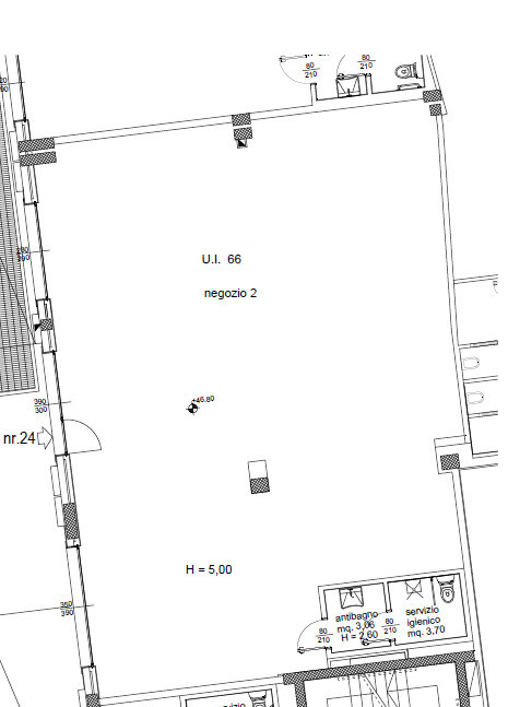 Negozio - Planimetry 1