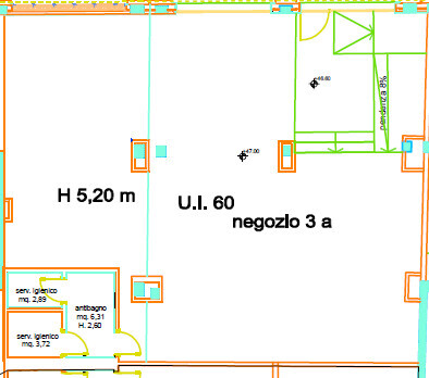 Negozio - Planimetry 1