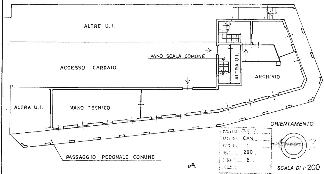 Negozio - Planimetry 1