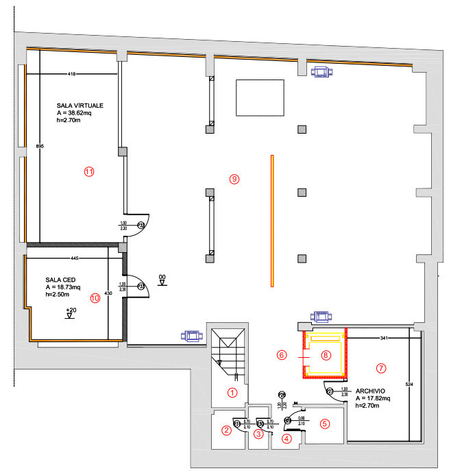 Edificio Direzionale - Planimetry 2