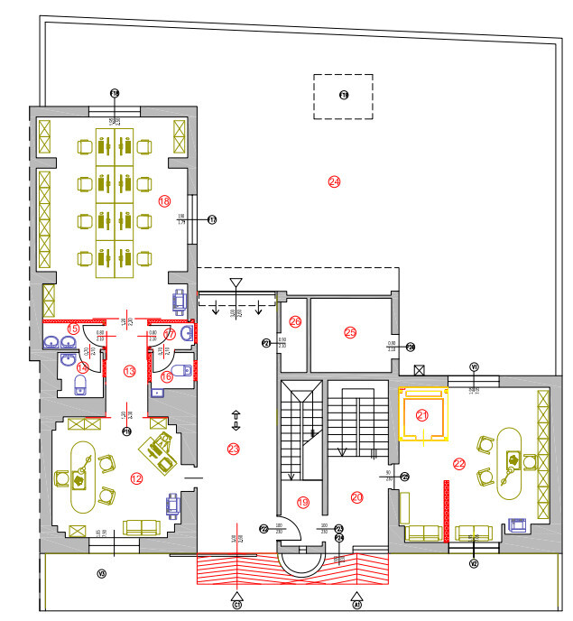 Edificio Direzionale - Planimetry 4