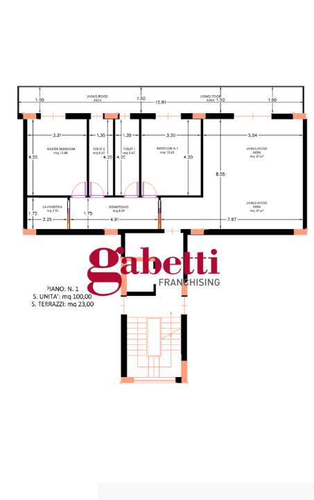 Appartamento - Planimetry 8