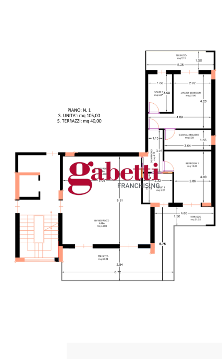 Appartamento - Planimetry 6