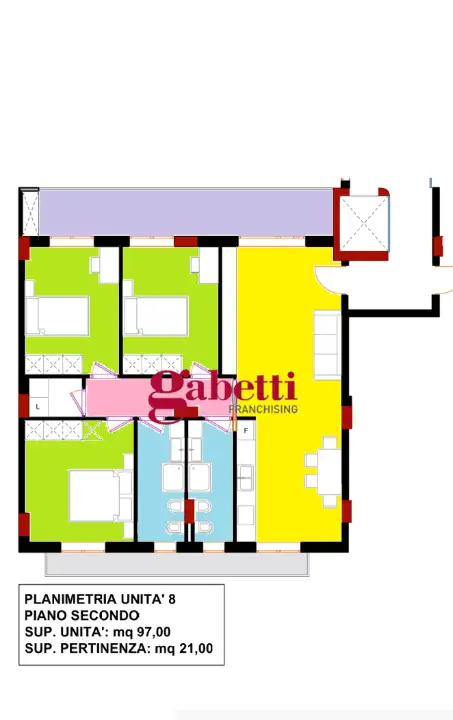 Appartamento - Planimetry 9