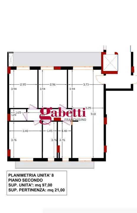 Appartamento - Planimetry 10