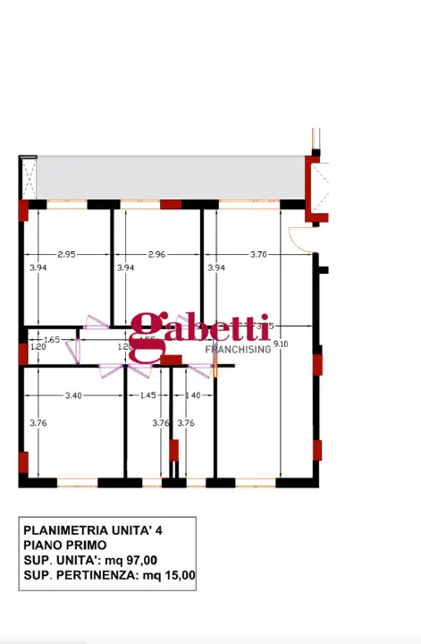 Appartamento - Planimetry 4