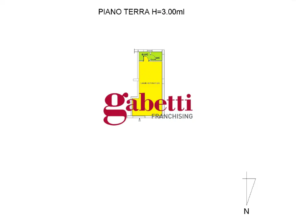 Negozio - Planimetry 1