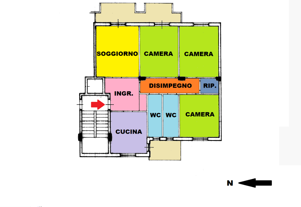 Appartamento - Planimetry 1