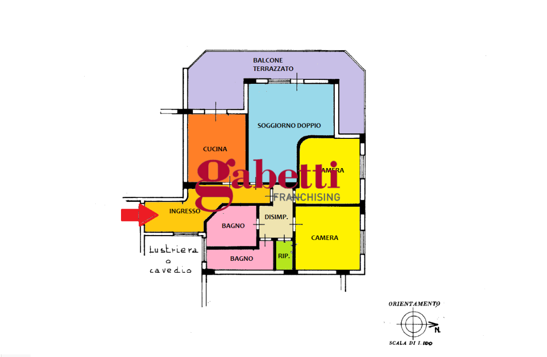 Appartamento - Planimetry 1
