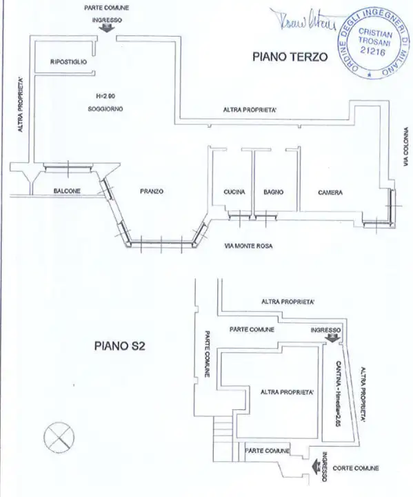 Appartamento - Planimetry 1