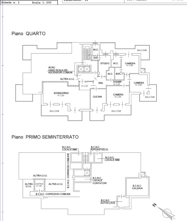 Appartamento - Planimetry 1