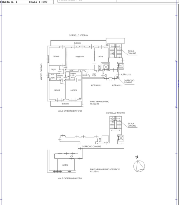 Appartamento - Planimetry 1