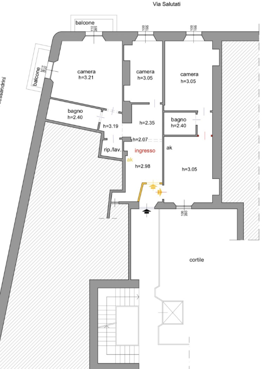 Appartamento - Planimetry 1