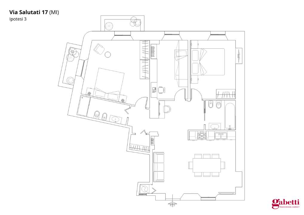Appartamento - Planimetry 4
