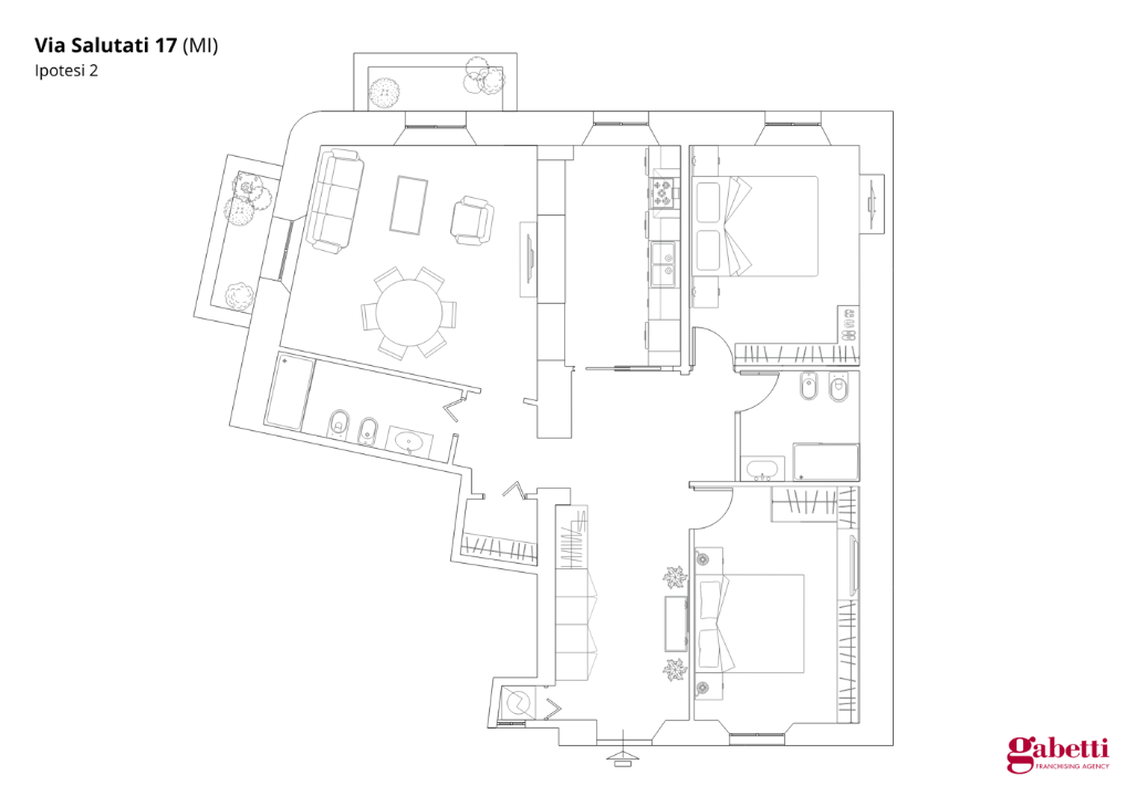 Appartamento - Planimetry 3