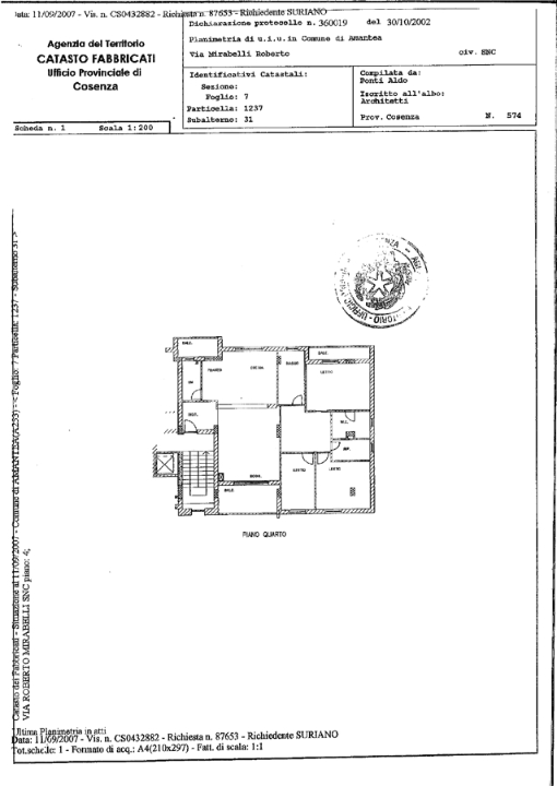 Appartamento - Planimetry 1