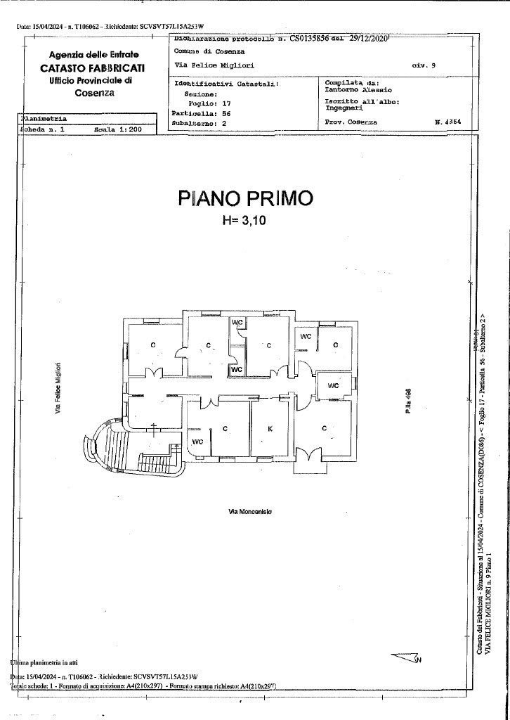 Appartamento - Planimetry 1