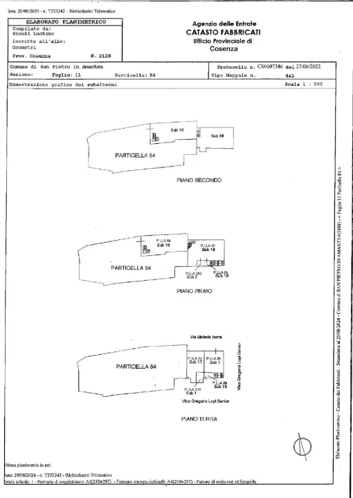 Appartamento - Planimetry 1