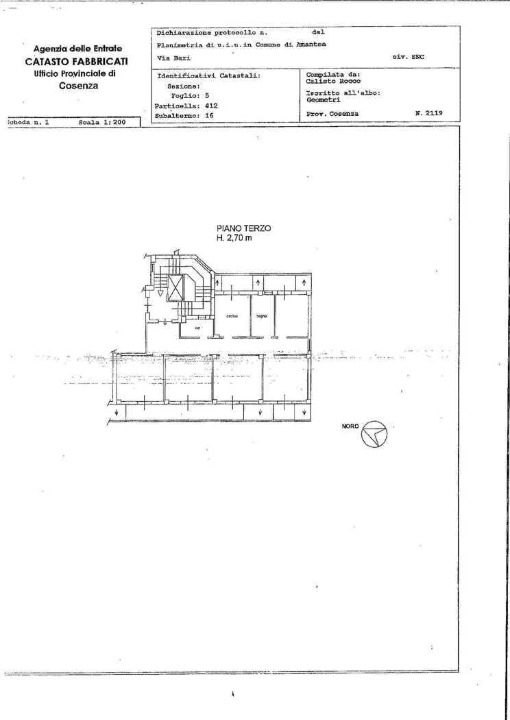 Appartamento - Planimetry 1