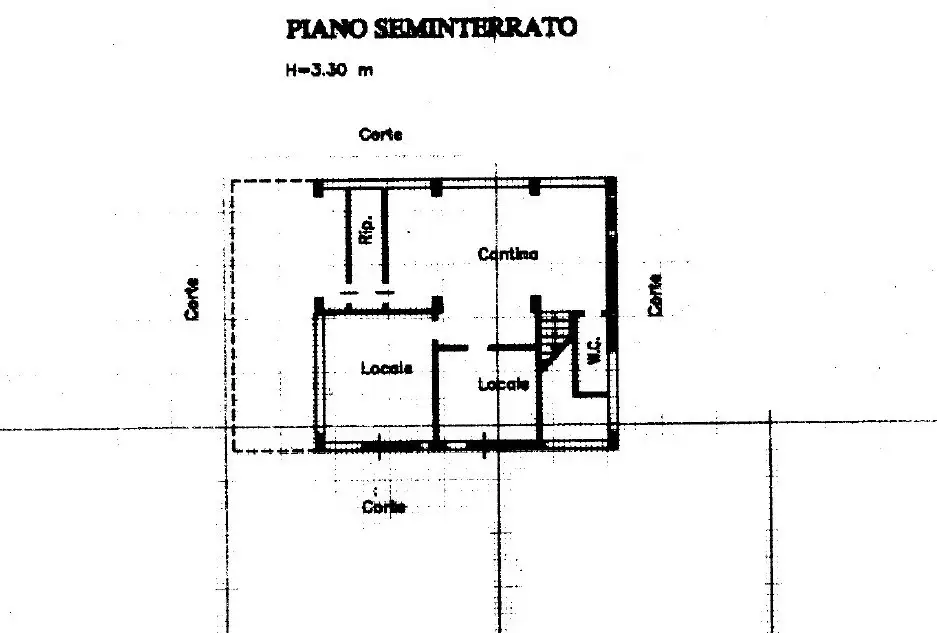 Casa Indipendente - Planimetry 1