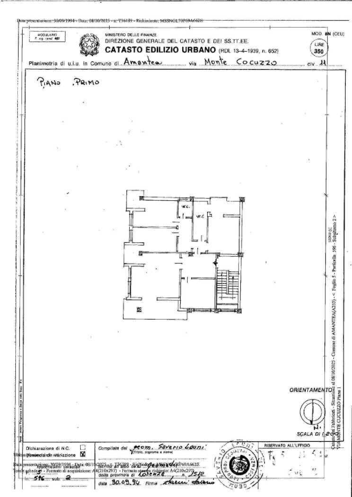 Appartamento - Planimetry 1