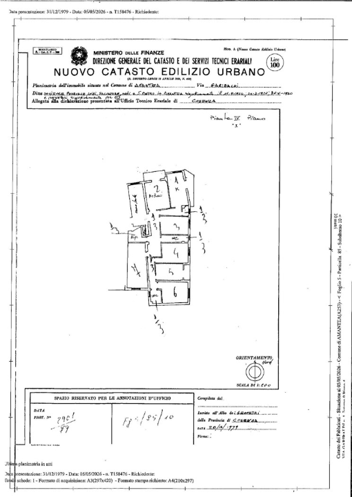 Appartamento - Planimetry 1