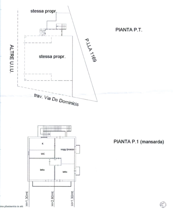 Appartamento - Planimetry 1