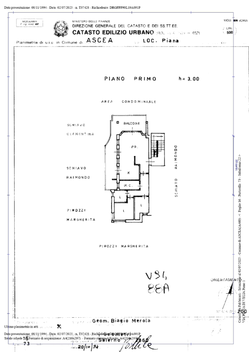 Appartamento - Planimetry 1