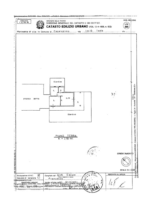 Appartamento - Planimetry 1
