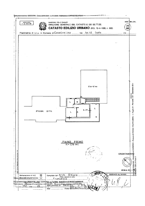 Appartamento - Planimetry 1