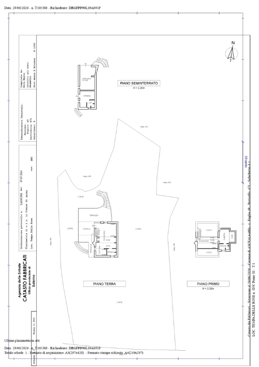 Villa - Planimetry 1