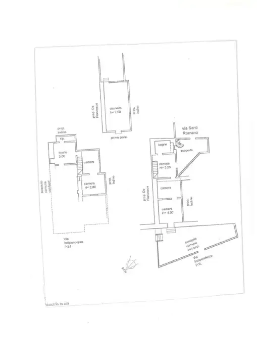 Casa Indipendente - Planimetry 1