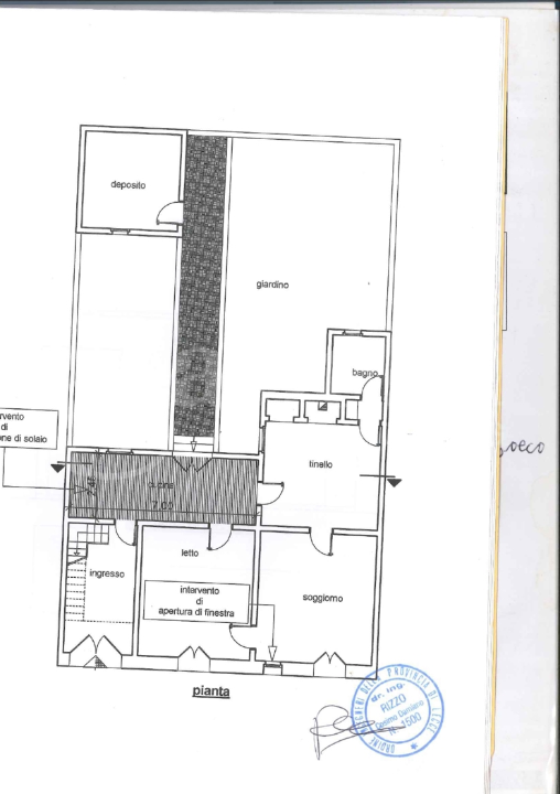 Casa Indipendente - Planimetry 1