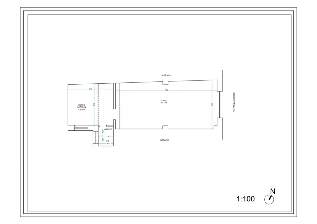 Magazzino - Planimetry 1