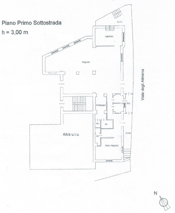 Negozio - Planimetry 1