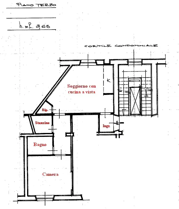 Appartamento - Planimetry 1