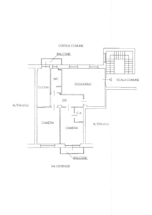 Appartamento - Planimetry 1