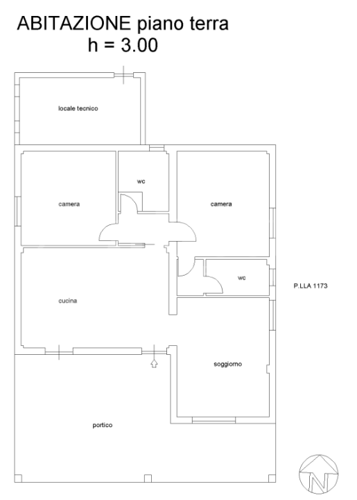 Villa - Planimetry 1
