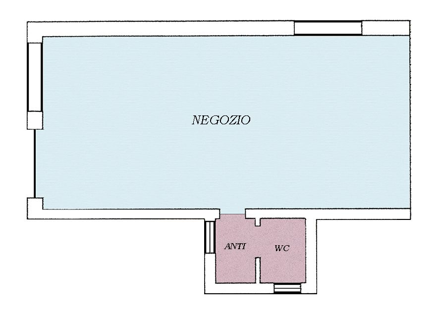 Negozio - Planimetry 1