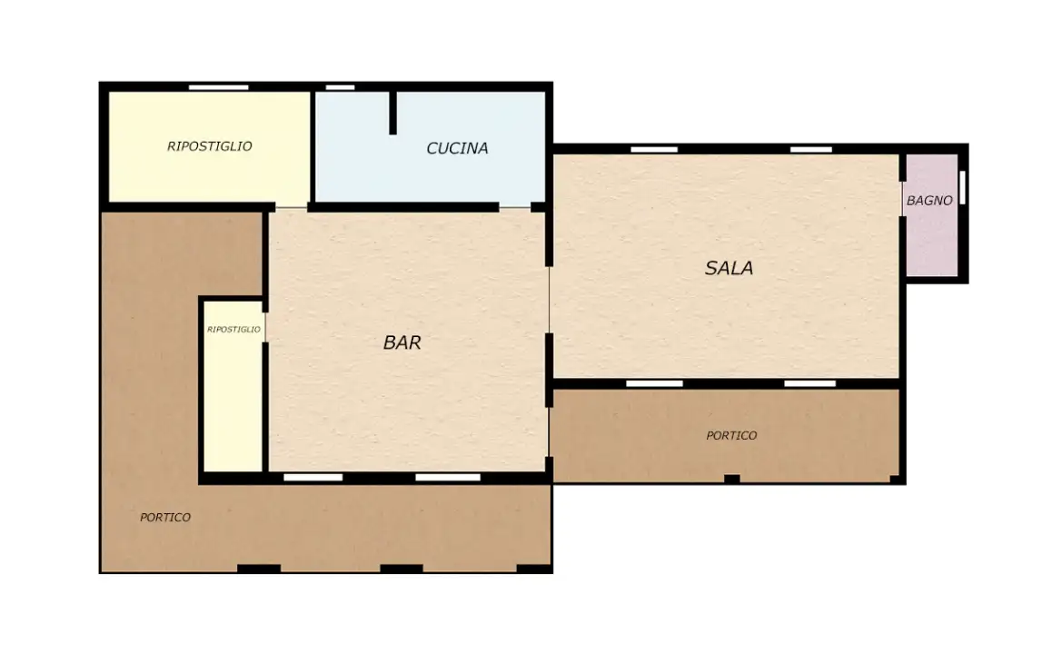 Negozio - Planimetry 1
