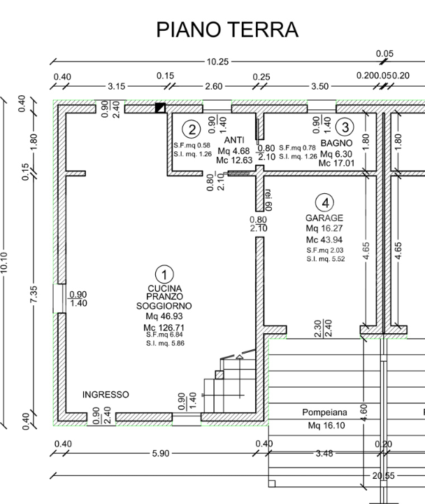 Villa - Planimetry 1