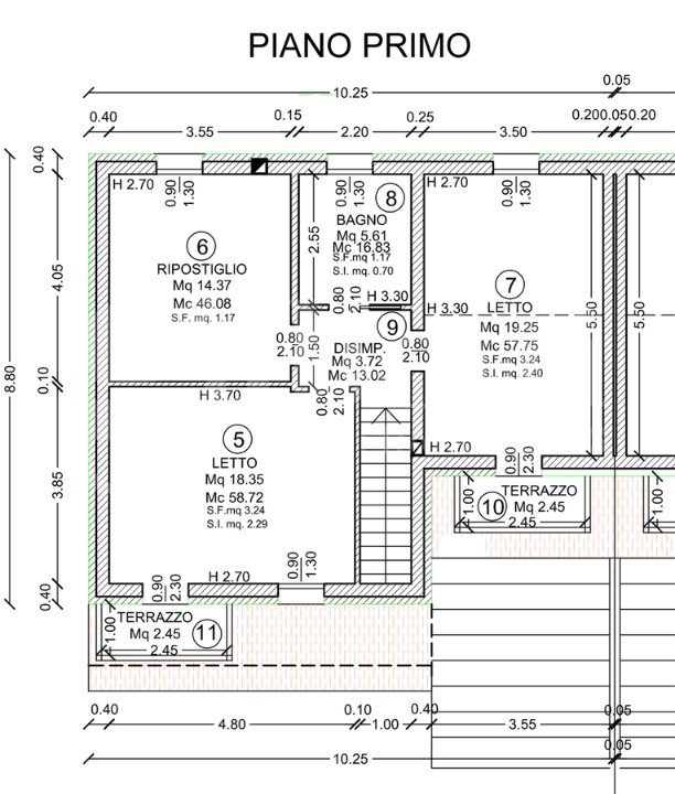 Villa - Planimetry 2