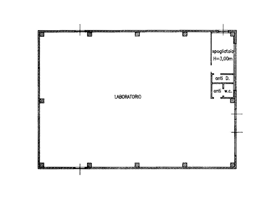 Capannone - Planimetry 1