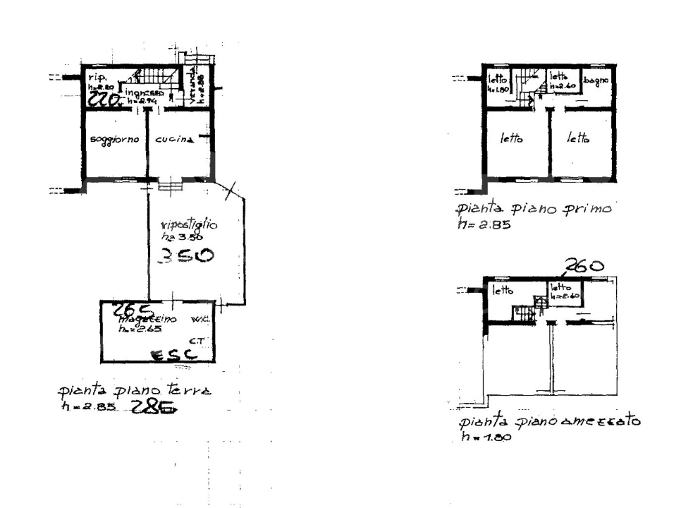 Villa - Planimetry 1