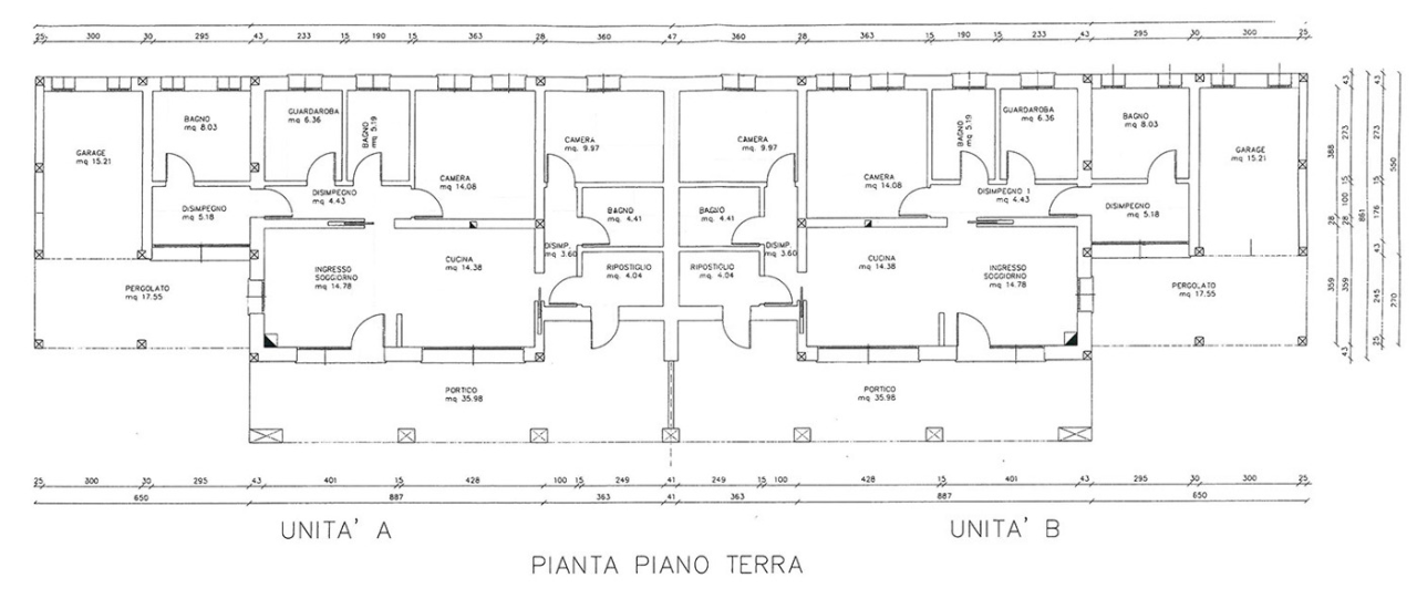 Villa - Planimetry 1