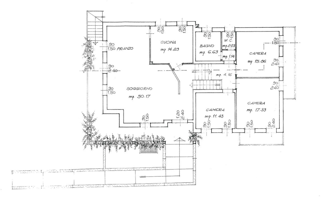 Villa - Planimetry 1