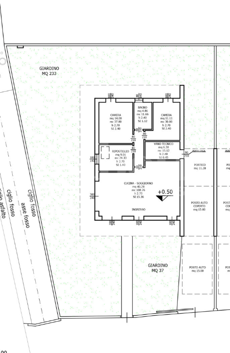 Villa - Planimetry 1